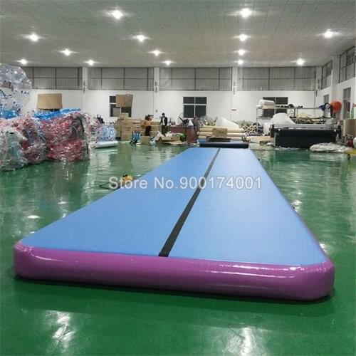 Free Shipping 6x2x0.2m Gymnastics Air Track Mat Floor Yoga Gym Tumbling Air Pad For Kids Adult (Free electric Pump)