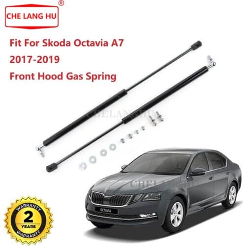 For Skoda Octavia A7 MK3 Sedan RS Combi 2017 2018 2019 Car-styling Refit Bonnet Hood Gas Shock Lift Strut Bars Support Rod