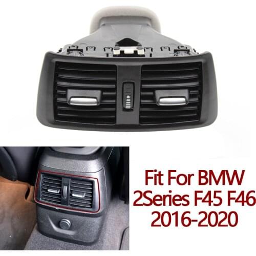 Upgraded Rear Fresh Air Conditioning Vent Complete Assembly Replacement For BMW 2 Series F45 F46 2016-2020 6422 9263 411