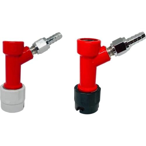 New Gas / Liquid Pin Lock Homebrew Keg Plastic Quick Disconnect - 5/16 Barbed Chrome Swivel Nut