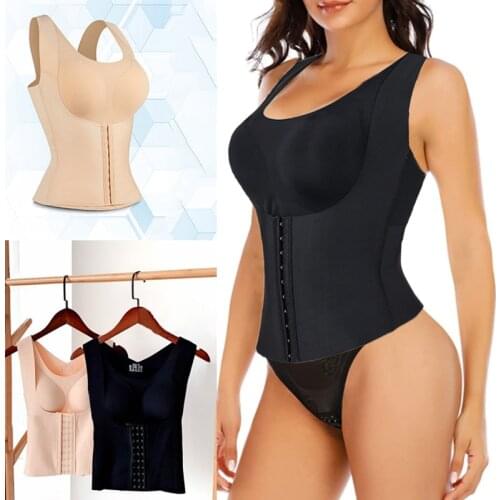 New Slimming Sheath Belly Women Postpartum Corrector Latex Waist Cincher Tummy Control Body Shaper Faja Colombian Shapewear Vest