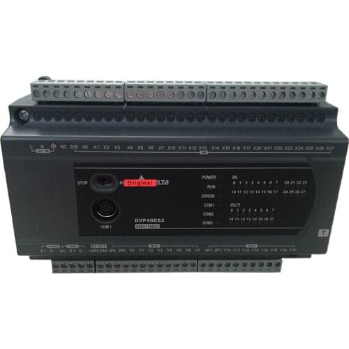 New Original DVP40ES200T PLC ES2 Series 100-240VAC 24DI 16DO Transistor Output
