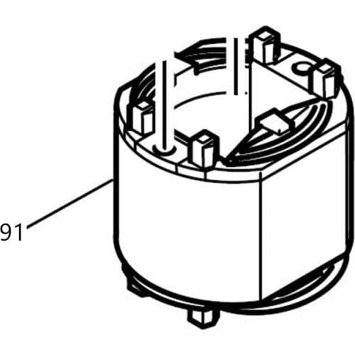 MAKITA 634288-6 220-240V Field Stator for HM1130