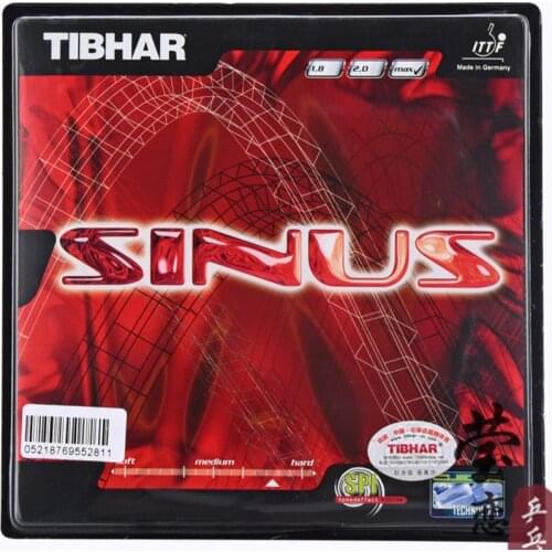 Tibhar table tennis rubber SINUS pimples in rubber for table tennis rackets racquet fast attack loop ping pong rubber