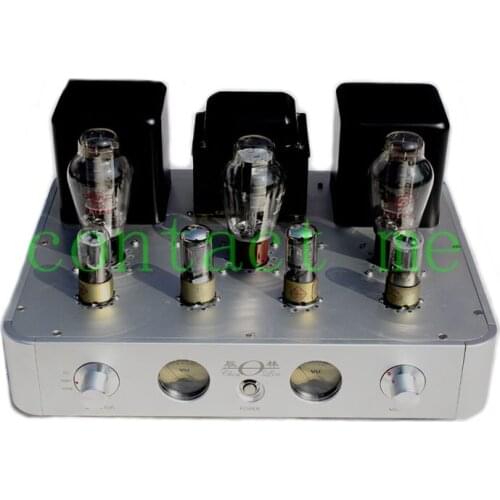 Shuguang 300B Class A single-ended tube power amplifier, output power: 8W+8W, input sensitivity: 0.5V, harmonic distortion: 1