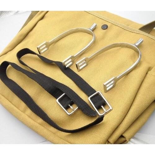 WW2 GERMAN MILITARY VINTAGE RIDING OFFICER SPURS CAVALRY High Quality Field Equipment WW2 Reproduction