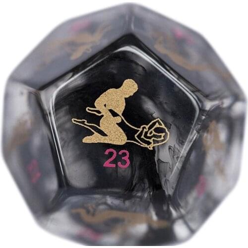4Pcs Funny Party Club Honeymoon Bachelor Posture Couple Game Adult Sex Toy Dice A funny game dice for party and honey
