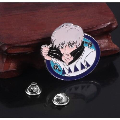 Anime Lovers Accessories Jujutsu Kaisen Inumaki Toge Cartoon Alloy Metal Enamel Backpack Clothes Coat Lapel Badge Brooch Pin