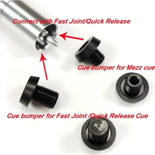 Free shipping Billiards Pool cue bumpers with Fast joint for Mezz cues/Quick release cues Billliards accessories