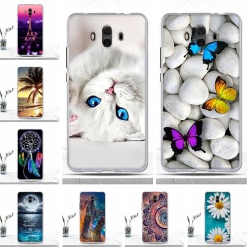 Case For Huawei Mate 10 Cover ALP-L09 ALP-L29 ALP-AL00 Case Soft TPU Silicon Luxury Back Cover for Huawei Mate 10 Fundas Cover
