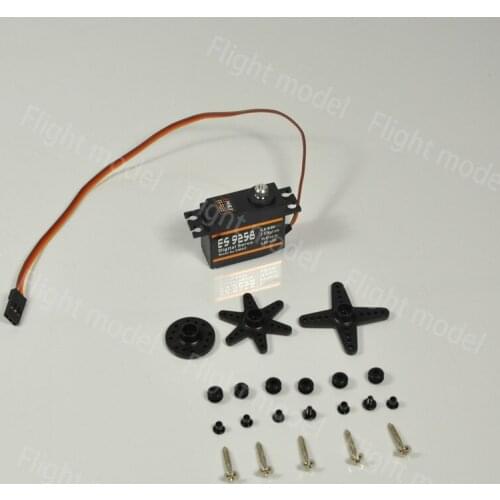 EMAX Model ES9258 RC Metal Gear Digital Servo 27g/ 3kg/ .05 sec for 450 Helicopters Rotor Tail