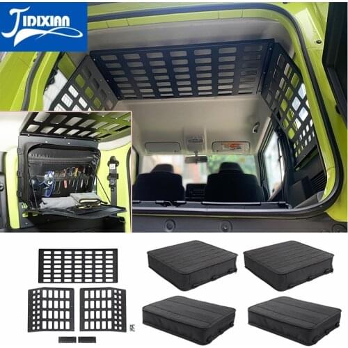 MOPAI Rear Racks for Suzuki Jimny 2019+ Car Trunk Extension Rack Storage Bag Shelf for Suzuki Jimny 2019+ Accessories
