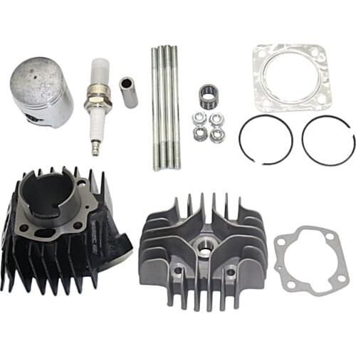 Cylinder Piston Rings Gasket Set Fit for Suzuki LT50 1984-1987 Motorcycle Accessories 11210-04012-0F0 11111-04001