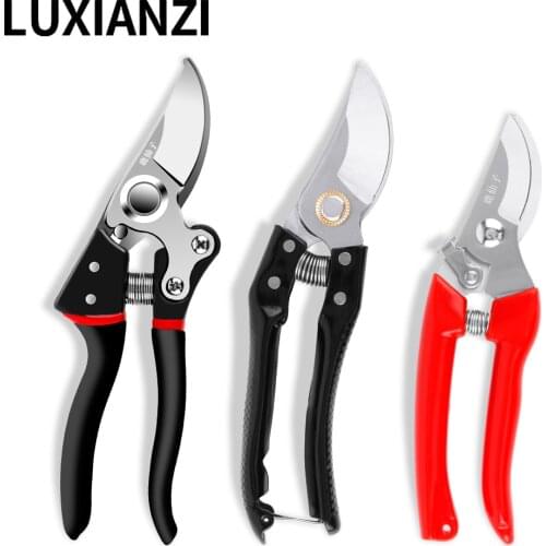 LUXIANZI Gardening Pruning Shears Garden Tools For Shrub Bonsai Flowers Orchard Trees Branches Shears Pruner Scissors Hand Tool