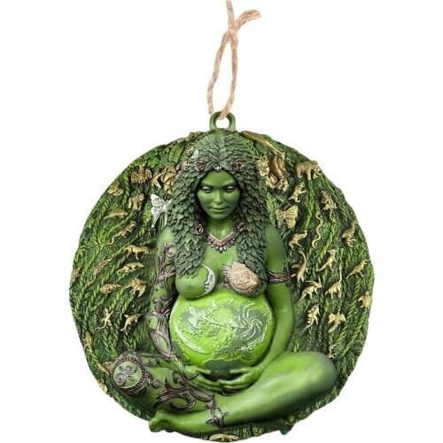 Mother Earth Gaia Goddess Hanging Ornament Door Window Decoration