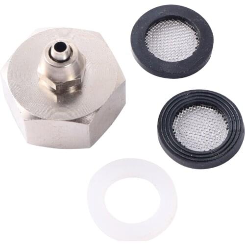 European Standard 3/4" Female Thread to 1/4" Pipe Copper Connector Garden Irrigation Purifier Washing Machine Couplings