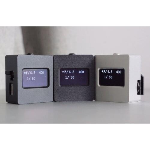 Metal V-201X light meter, camera top reflection light meter, hot shoe and cold shoe fixing, nylon optional