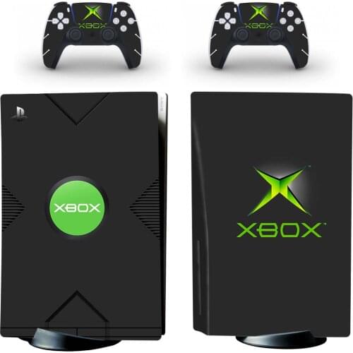 XBOX PS5 Skin Sticker for Playstation 5 Console & 2 Controllers Decal Vinyl Protective Skins Style 1