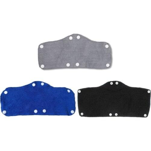 YYDS Hat Sweat Absorber 5 PCS Cotton Washable Hard Hat Sweatband Reusable Snap on Sweat Band Liner for Industrial Hard Hats