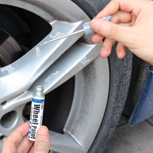 12 ml Car Wheel Hub Scratch Repair Pen Renovation Paint For Subaru Forester XV mitsubishi asx outlander honda civic mazda 2