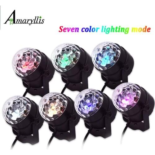 Stage Light Ocean Water Wave Party Lights Projector Disco Crystal Ball Lighting With Remote controller for Dance Parties DJ