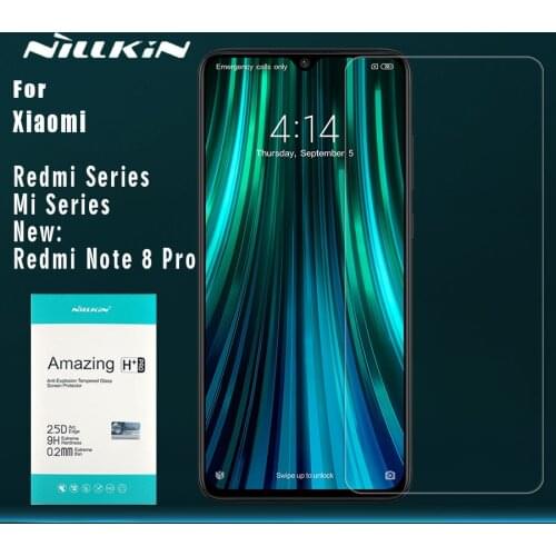 For Xiaomi Redmi Note 8T 8 Pro 7 7s 6 5 k20 Pro Glass Nillkin 9H+ Pro Tempered Glass for Xiaomi Mi 9 8 9T 9 Pro 9 8 SE Glass