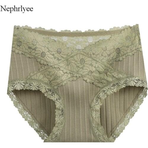 2021 New Cotton Panties Sexy Briefs Lace Panties Women Underwear Lingerie Panties For Female Ladies Floral Underpants P330