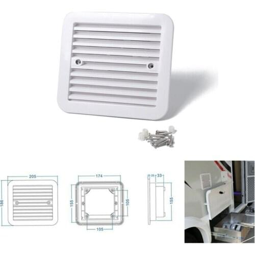 Air Vent Ventilation fan White Replace Accessory Side Cooling Replacement Exhaust Fan