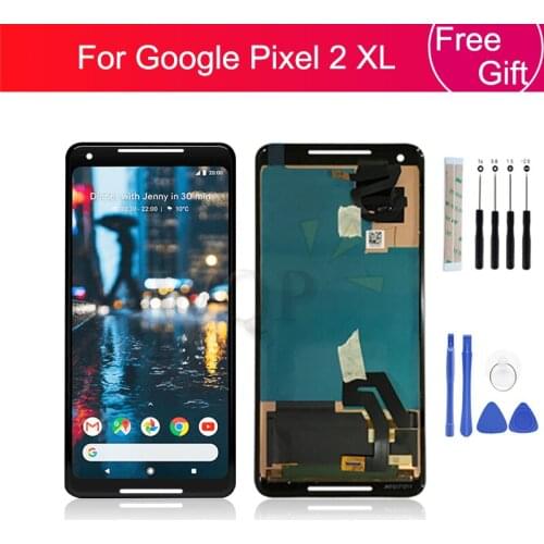 For Google Pixel 2XL LCD Screen Display Digitizer Assembly For Google Pixel XL2 Mobile Phone replacement repair Parts 6.0"
