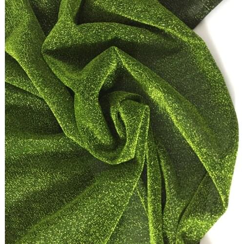 Golden Indian gauze fabric flash wedding reflective gauze Stage Dance Costume nightclub sexy gauze DIY cloth