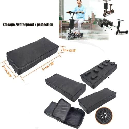 51x21x8cm Electric Scooter Battery Bag Case Bicycle Front Bike Waterproof Storage Cycling Bike Bag for MTB Road Bike Parts