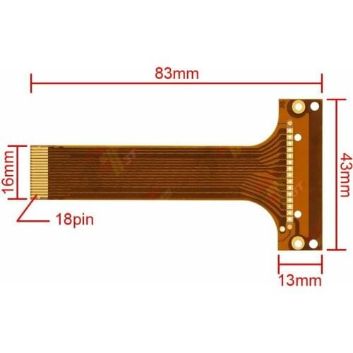 Clarion ARX6670Rz CLA039132801 Flex Ribbon for Car Radio Stereo