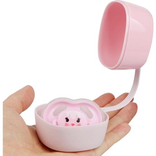 Baby Nipple Storage Pacifier Box Infant Kids Pacifier Nipple Cradle Case Holder Baby Travel Storage Box Multifunction Portable