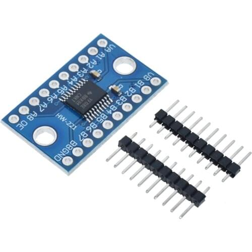 3.3V 5V TXS0108E 8 Channel Logic Level Bi-directional Converter Module Mutual Convert Module TXS0108E