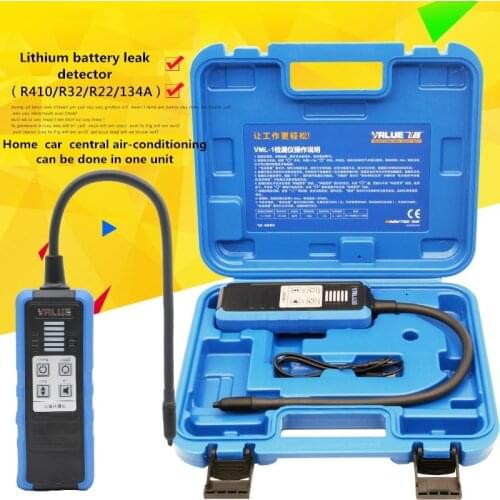 VML-1 Electronic Leak Detector R410 R22 R32 Refrigerant Detection Halogen Automobile Air Conditioner Halogen Detector
