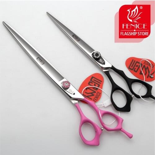 Fenice 7.0/8.0 inch Professional Pet Grooming Scissors for Pet Groomer Dog Stylist JP440c Stainless Steel Shear