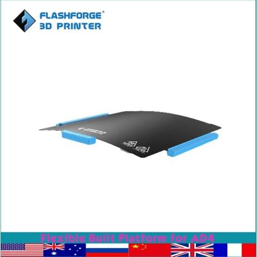 Flashforge Flexible Built Platform for Adventurer 4 Printing Bed 3d Printer Parts Replacement Accessories