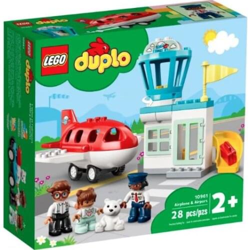 Lego Duplo 10961 Airplane & Airport great toys birthday gift toddlers 28pcs youngsters bricks playset learn plane enjoy fans