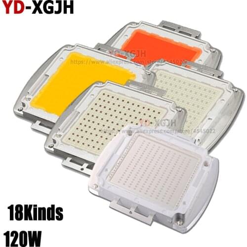 Indoor plant growth COB LED chip, full spectrum solar light, 380-840nm, used in flower and vegetable aquarium, 120W, 150W, 200