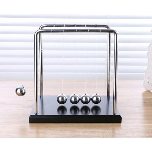 Newtons Cradle Magnetic Balls Calm Down Fidgets Kit Premium Metal Stress Relief Desk Toy Birthday Gift for Adult Children