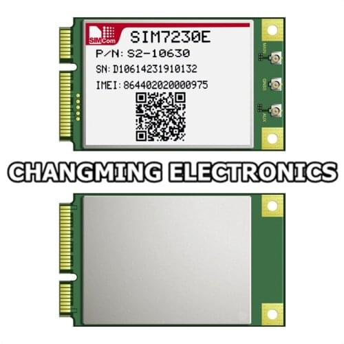 SIM7230E SIMCOM Multiband LTE/HSPA/UMTS/EDGE/GPRS/GSM/satellite mini PCIe module(working 100% Free Shipping) 1PCS