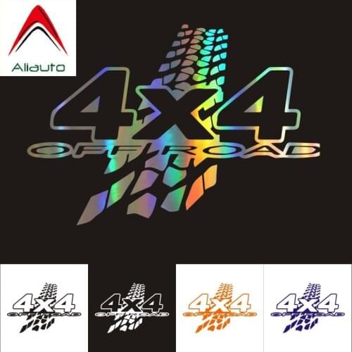 Aliauto Creative Custom Car Sticker New 4 X 4 Sticker Off-road Auto Motorcycles Stickers Decoration Automobile Styling,20cm*13cm