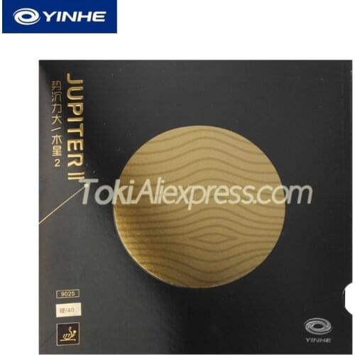 YINHE JUPITER II / JUPITER 2 (Sticky Offensive) YINHE Table Tennis Rubber Galaxy Original YINHE Ping Pong Sponge