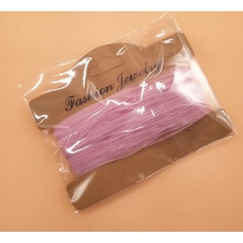 REDJCK 100 Yards\lot 3 mm Width Chiffon Ribbon Solid Organza Lace Webbing Ribbons DIY Handmade Accessories For Home Decoration