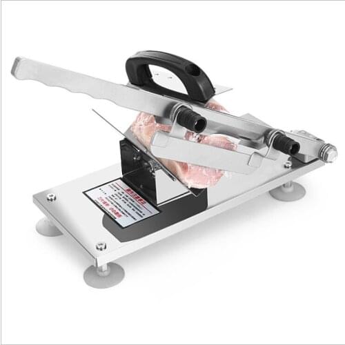 Meat Cutter Mutton Roll Slicing Machine Fat Cow Roll Manual Slicer Commercial Meat Planer Rice Cake Vegetables Kitchen Cut