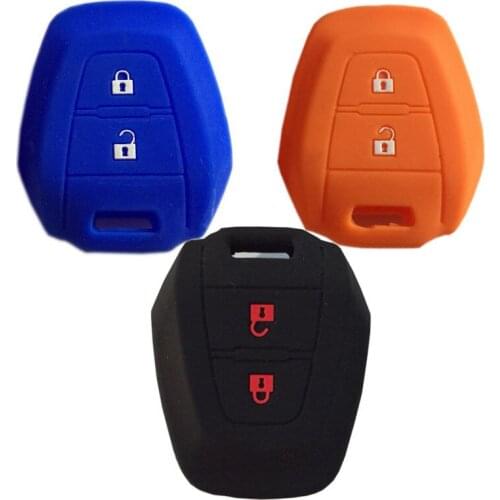 1pcs SILICONE PROTECTOR KEY COVER Housing Bag Fit For D-MAX MUX TRUCK ISUZU