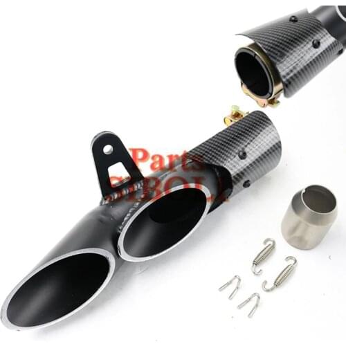 Universal Modified Motorcycle Exhaust Muffler Pipe For YAMAHA R1 R6 R15 FZ1 MT09 Racing Escape Moto Silencer ATV