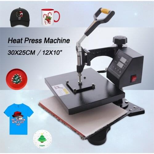 YH T-shirt Heat Press Machine 230B 12x10 Transfer Swing-Away