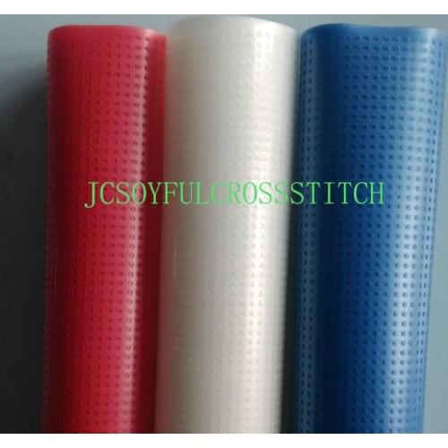 22x10CM water soluble canvas Magic canvas cloth 14ct cross stitch fabric disappear in water embroidery for clothes