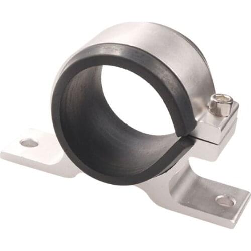 60mm Aluminium Car External Fuel Pump Mounting Bracket fuel filter Holder QW